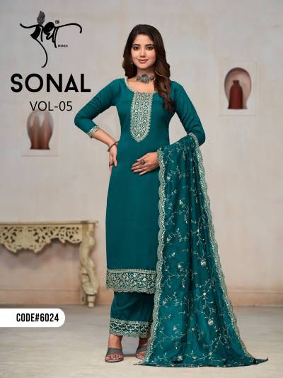 SONAL BY SAGAR IMPEX DESIGNER EMBROIDARY SALWAR SUIT WHOLESALER IN INDIA